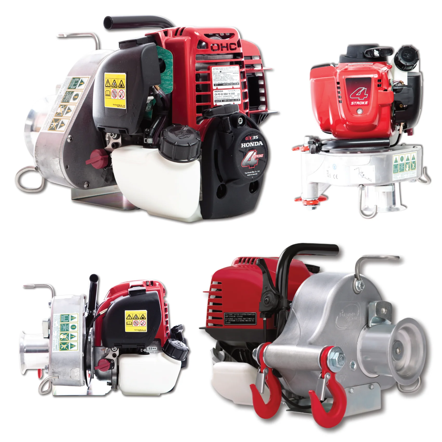 Winche Portátil Bencinero Honda PCW 3000