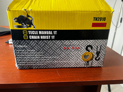 Tecle Manual 1 Tonelada