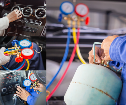 Recarga de Aire Acondicionado Automotriz