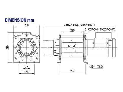 Winche Come Up CP 500